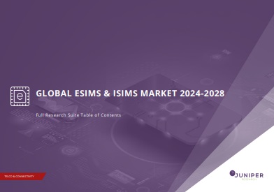 eSIMおよびiSIMの世界市場　2024-2028年 - Juniper Research