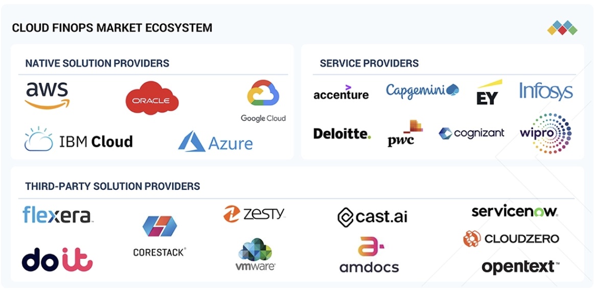 クラウドFinOps市場規模、シェア、動向、2030年までの世界予測 - 対象企業