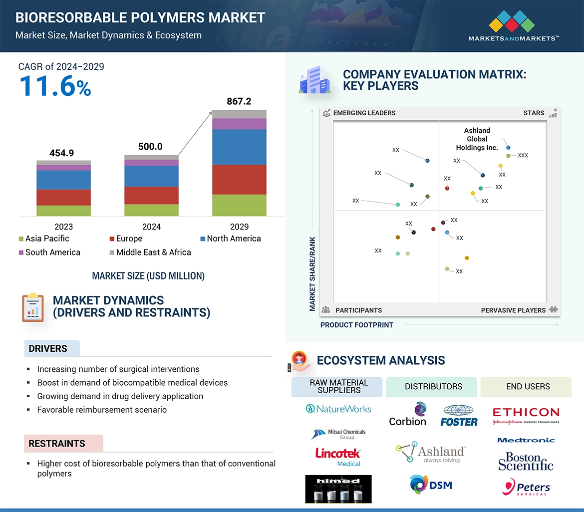 生体吸収性ポリマー市場 – 2029年までの世界予測