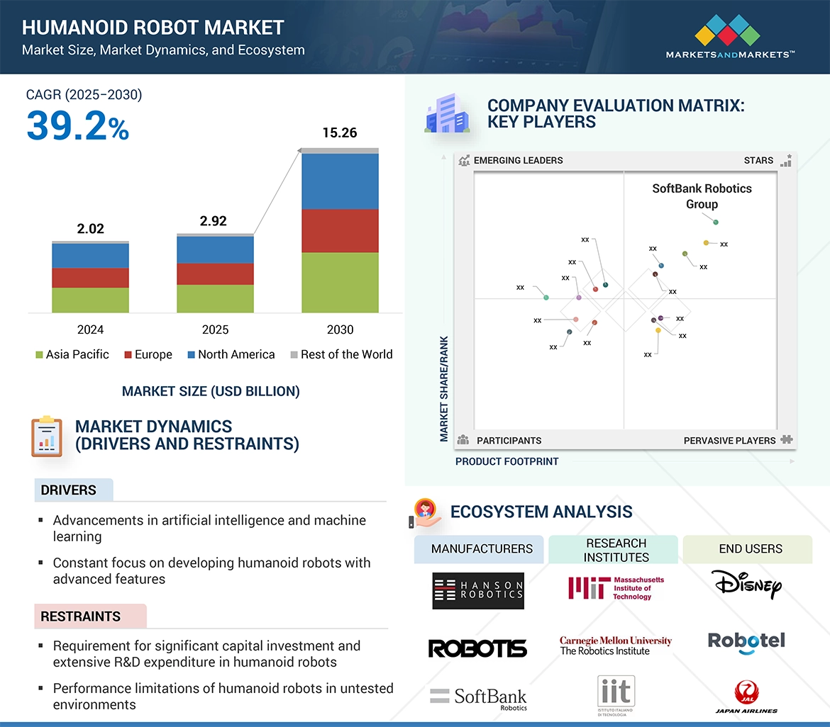 ヒューマノイドロボット(人型ロボット)市場 – 2030年までの世界予測