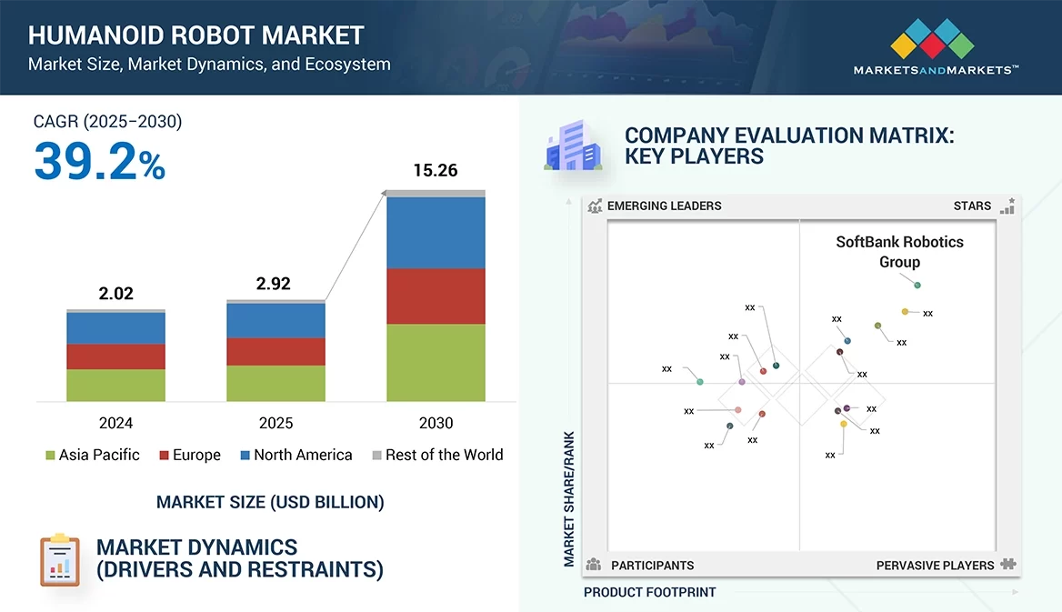 ヒューマノイドロボット（人型ロボット）市場 – 2030年までの世界予測 0