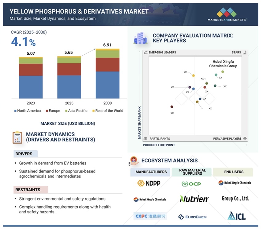 黄リンおよびその誘導体市場規模、シェア、動向、2030年までの世界予測