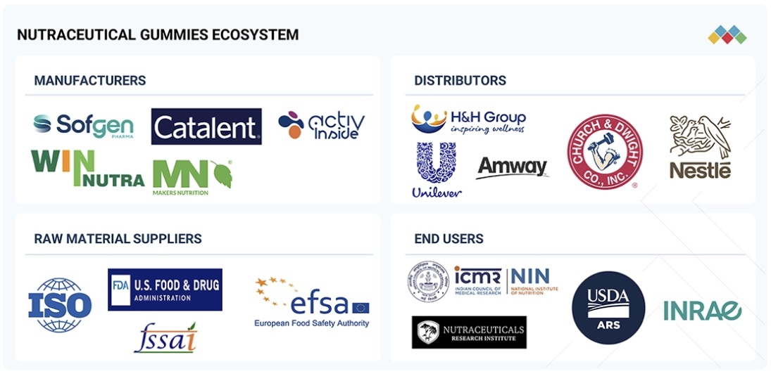 栄養補助食品グミ市場規模、シェア、動向、2030年までの世界予測 - 対象企業
