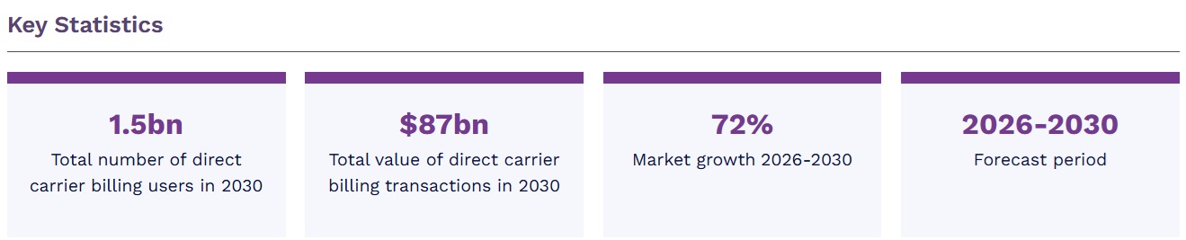 ダイレクトキャリア請求市場　2026-2030年 12